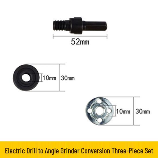 

Multifunctional Electric Drill to Angle Grinder Conversion: Sander, Polisher, and Cutting Machine for Woodworking.