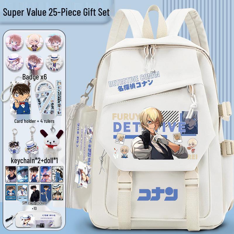 Detective Conan x Kaito Kid Large Capacity Backpack for Students