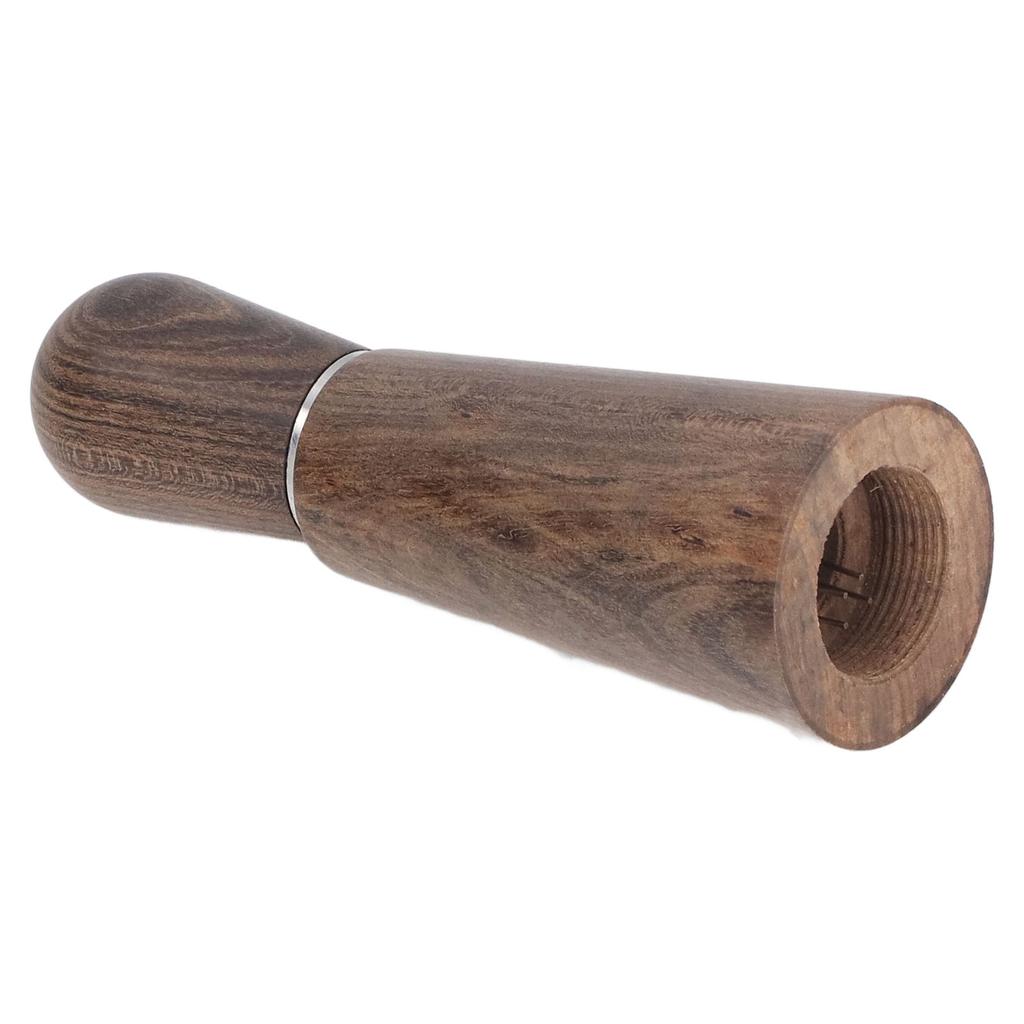 Kaffepulver Røreverktøy Svart Palisander 304 Rustfritt Stål Kaffe Rørenål med Tre