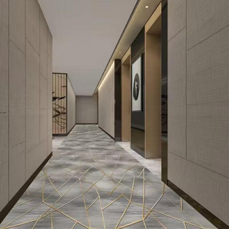 Gruby dywan ognioodporny do hoteli i klubów