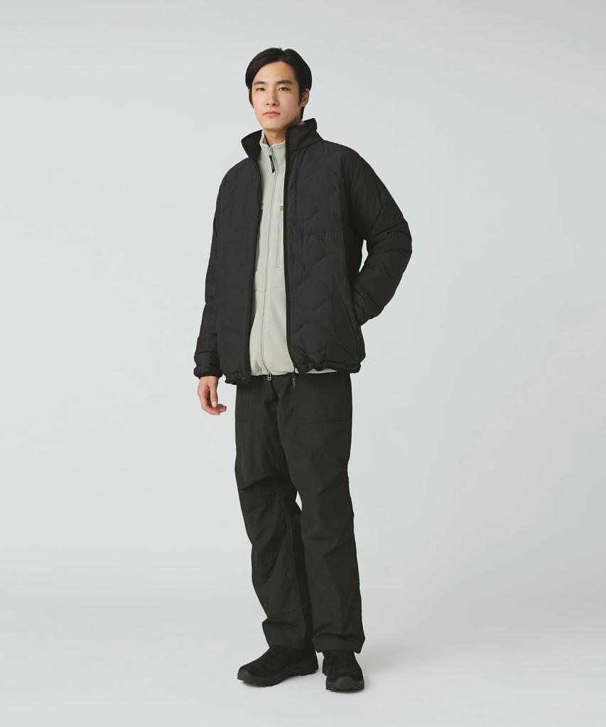 Snow Peak Seamless Quilted Down Jacket and Size S JK-25AU029, Outerwear, Down-Insulated, Men's Women's, Black,