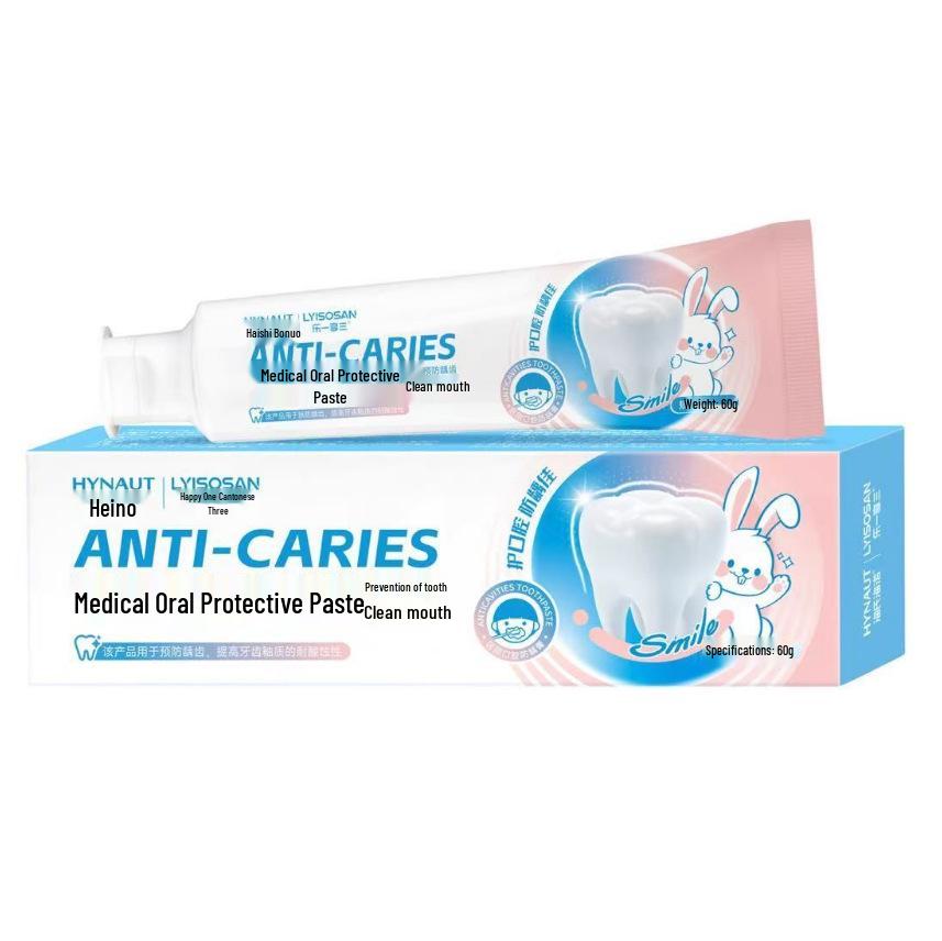 Le Yi Xiang San Kids Dental Caries Prevention Paste, 60g Tube, 1 Box