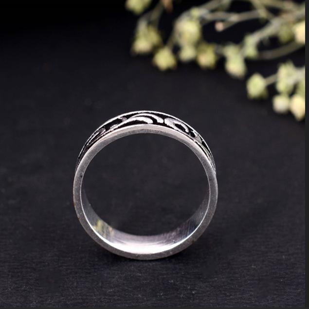 Silver Arthritis Support Ring – Handmade Adjustable Splint for Fingers, Pain Relief & Daily Wear