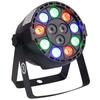 Light4Me P12 Led Par Rgbw Mały Lekki Reflektor Oświetlenie Sceniczne Dekoracja Światłem + Pilot