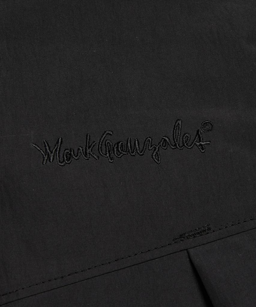 Mark Gonzales Sign Logo Long Padded Jacket - Black