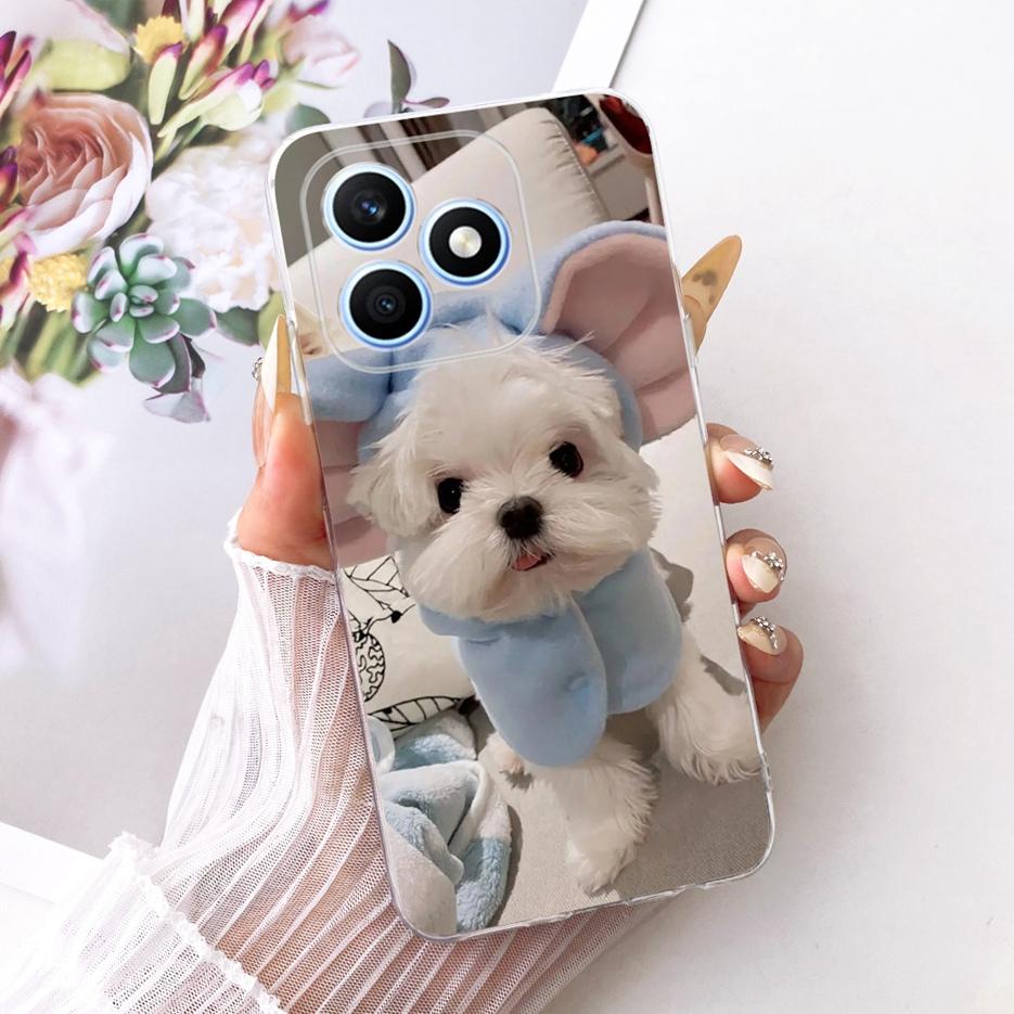 For Honor X8d 4G Case Cool Fashion Painted Cover 6.77'' Soft Silicone Phone Case For Honor X8d X 8d HonorX8d 4G Back Cover Coque
