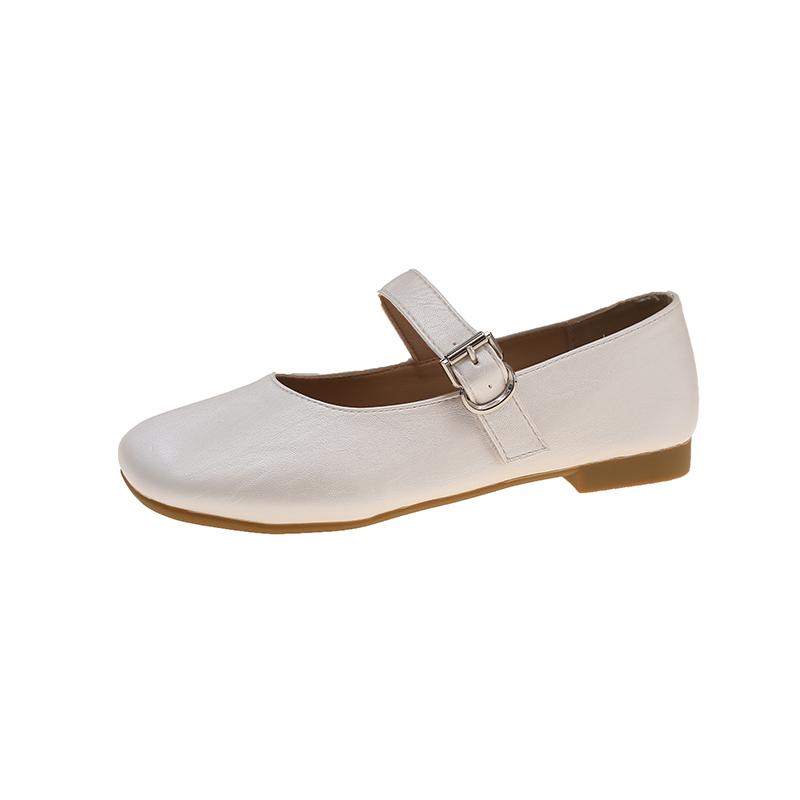 

Мода 2025 Новые Весенне-Осенние Женские Балетки Простой Тренд Элегантные Женские На Мягкой Подошве Нескользящие Женские Модные Повседневные Балетки 35 бежевый