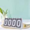 Competition Scoreboard with Flip Number Display, Tabletop Score Keeper for Volleyball Events