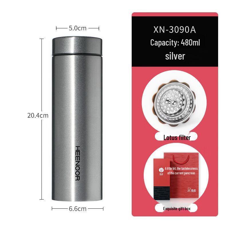 Heenoor Men s Insulated Stainless Steel Thermos