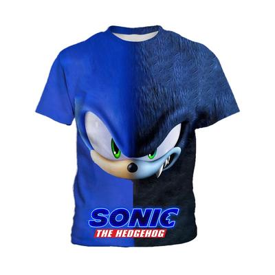 Children's T-shirt Cartoon Short Sleeved T-shirt Casual Round Neck Children's T-shirt