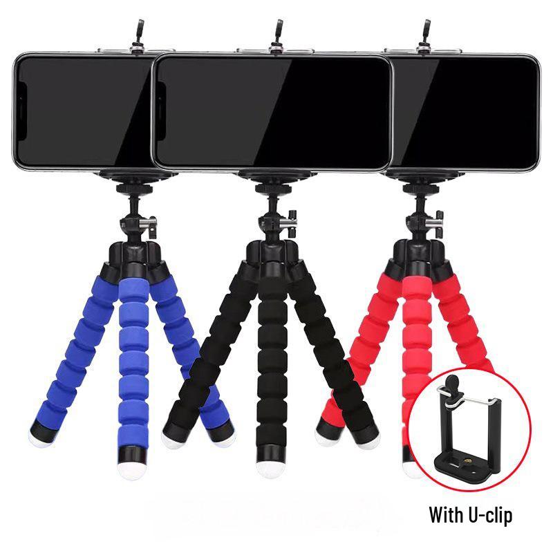 Octopus Mobile Phone Stand: Multi-Function Selfie, Live Photo Mini Tripod