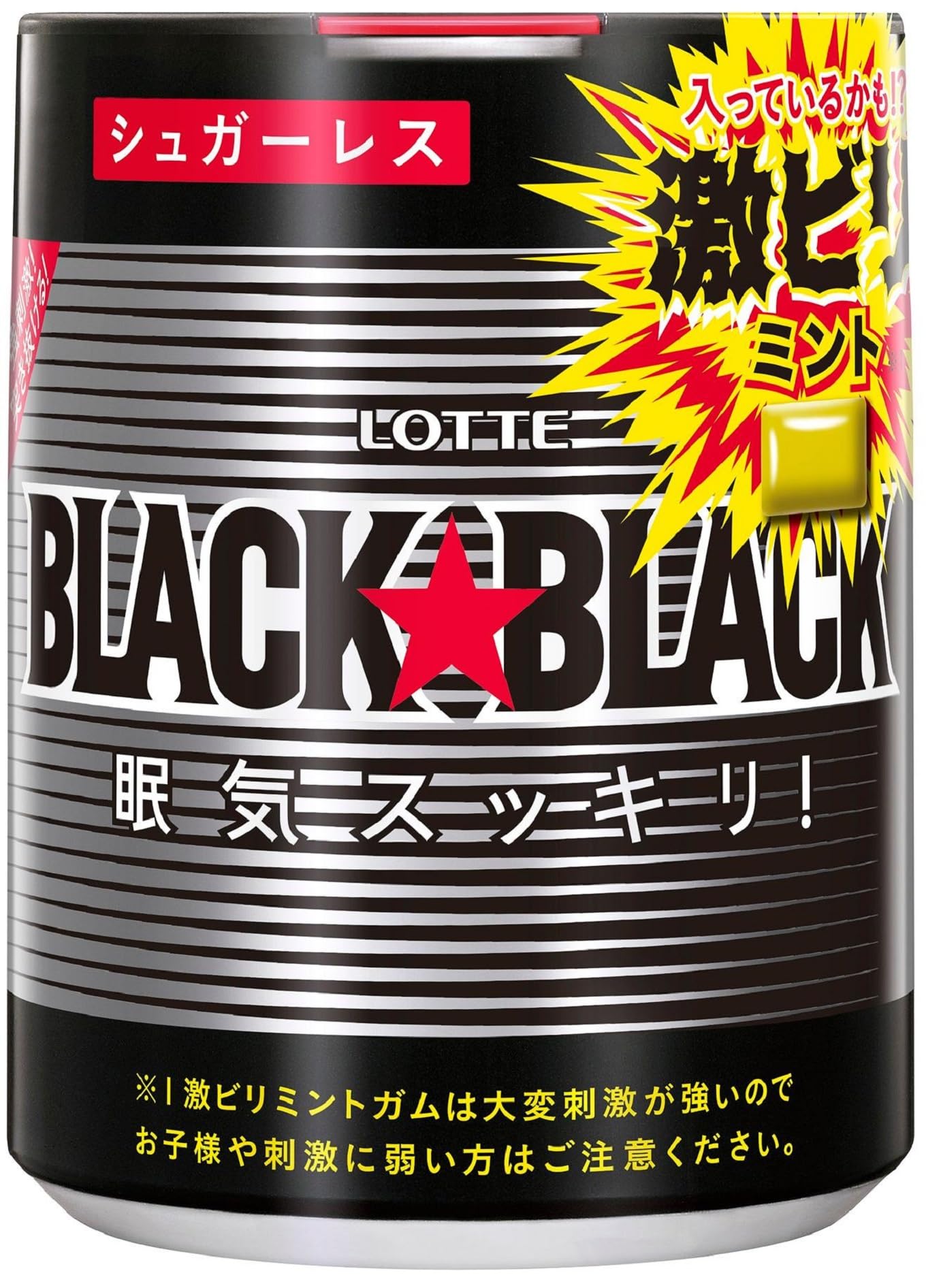 

Lotte Black Black Grain Бутылка One Push 140 г