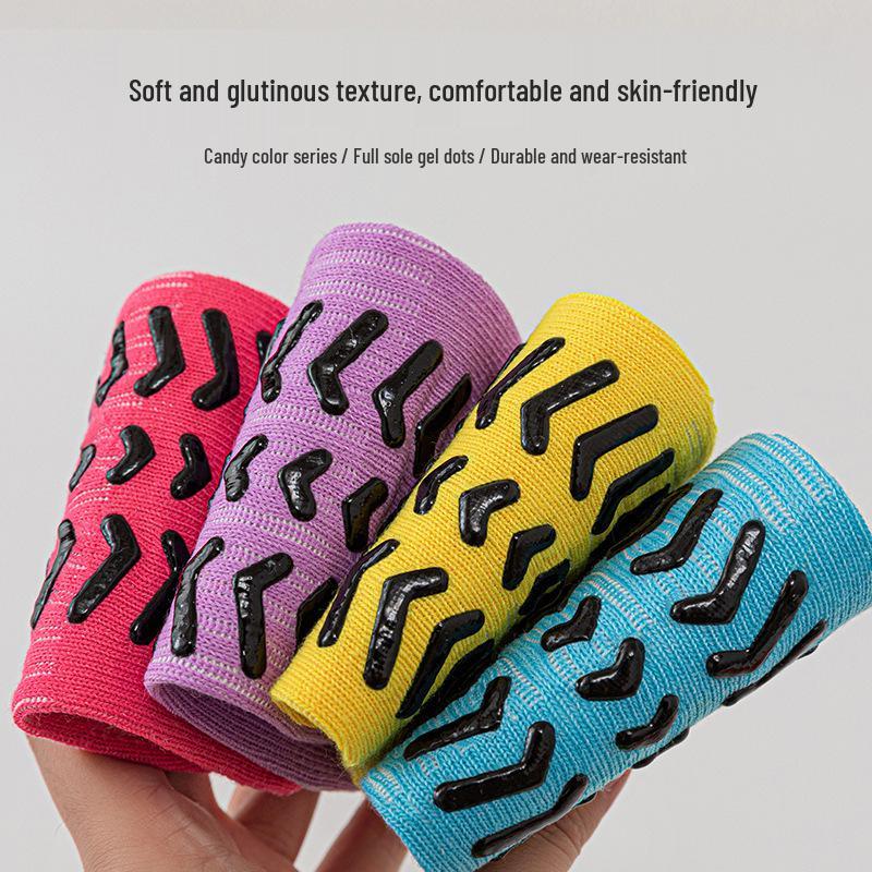 Unisex Anti-Slip Trampoline & Yoga Socks for Adults and Kids - Indoor Playground & Early Education Use