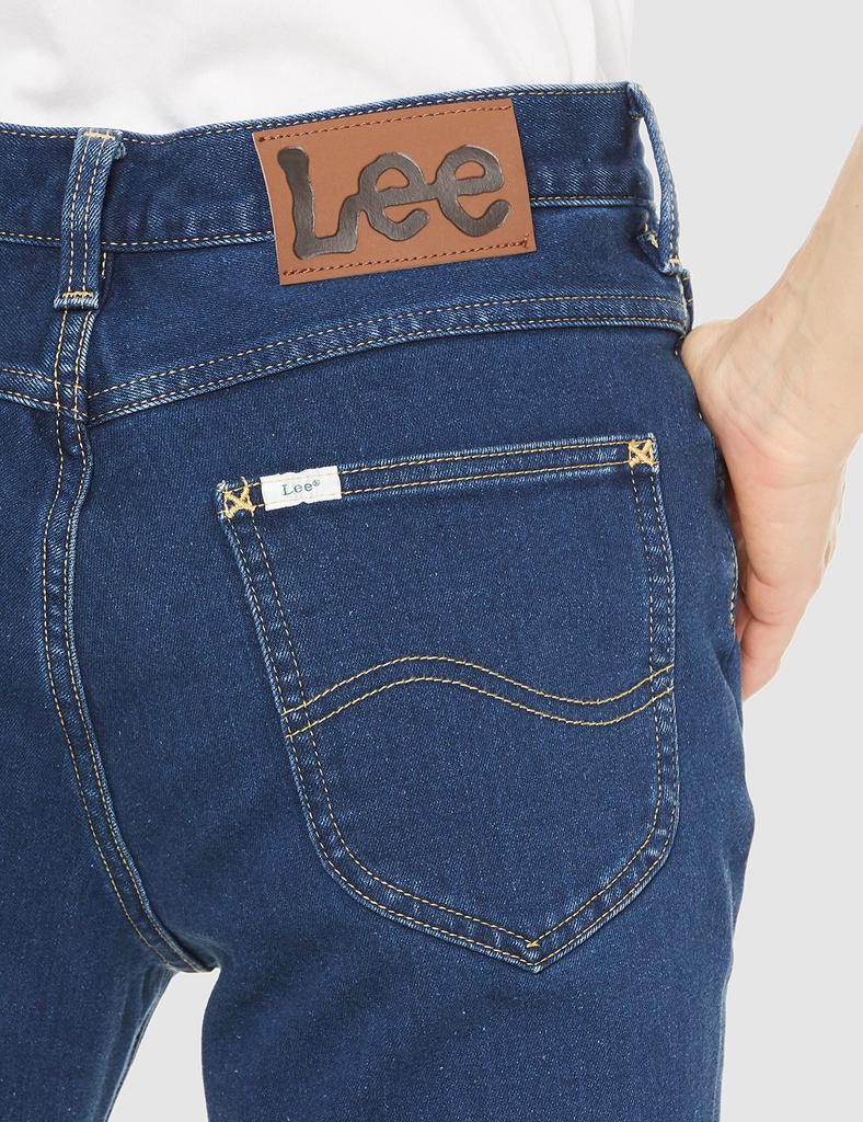 Lee Jeans Varm Denim Kall Storlek S [Officiell] Byxor, Stretch, Väder, Fleecefodrad, Dam, Blå,