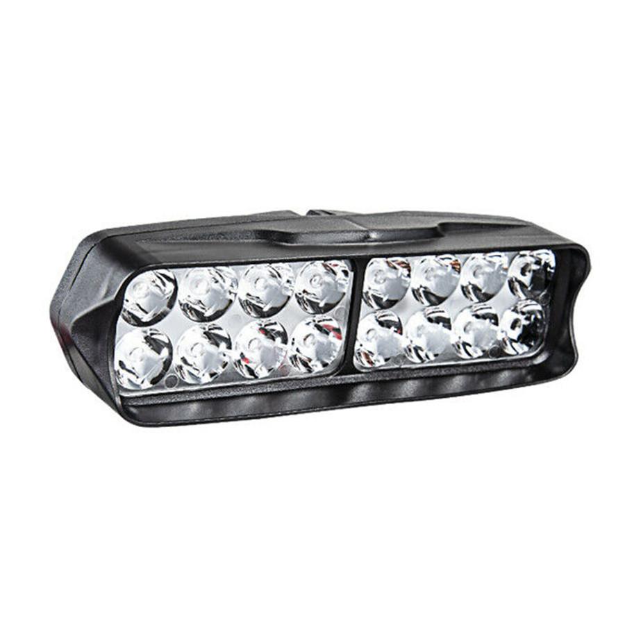 24W 2400LM Motorcycle Headlight Scooter Fog Spotlight LED Spot Light White DRL