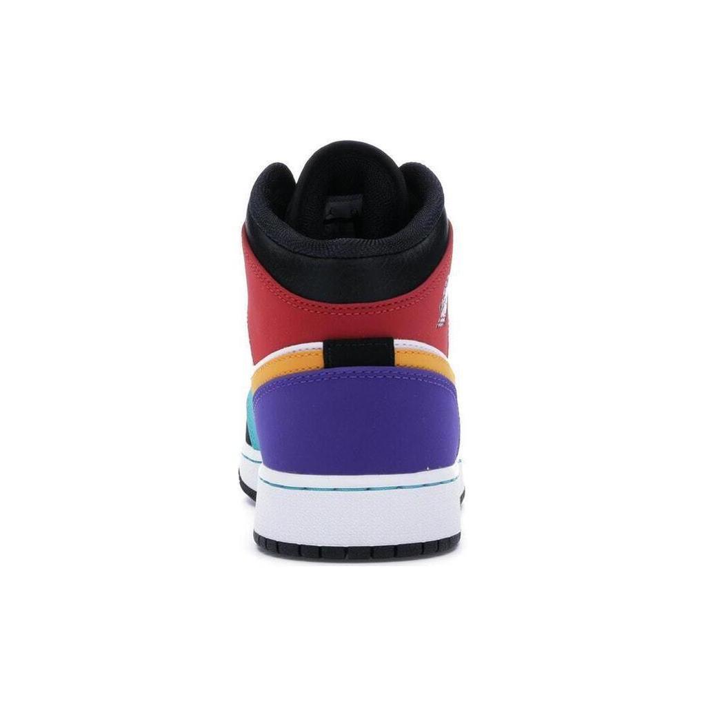 Jordan 1 Mid Bred Multicolor GS 554725-125