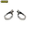For YAMAHA 2024-2025 Motorcycle Footpegs Titanium Alloy Front Footrest Foot Rest Pegs Pedal YZ250F YZ250FX YZ450F WR250F WR450F