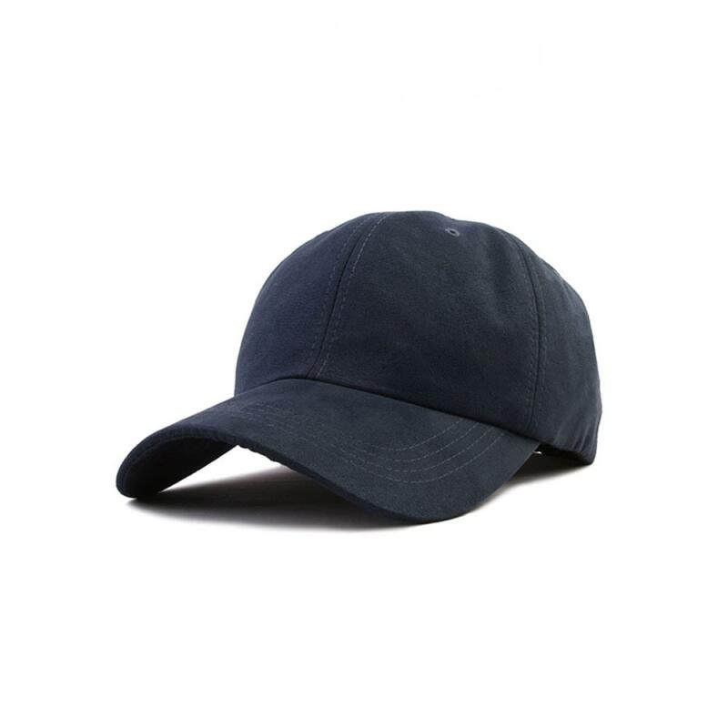 Oversized Basic Suede Ball Cap Plain Fall/Winter Hat XL