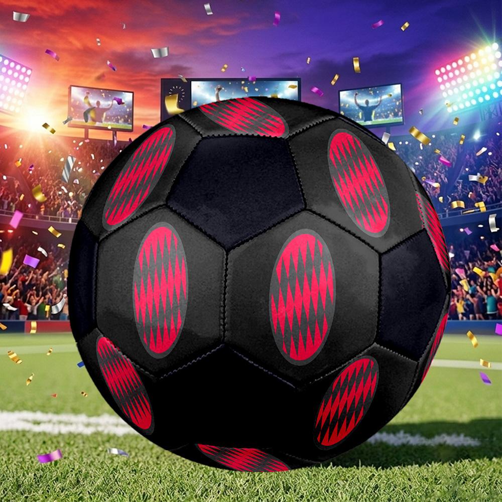 1 pz Pallone da Calcio Bayern Monaco Stemma Taglia Standard 5, Pallone da Calcio Resistente per Allenamento a Scuola Parco & Intrattenimento Quotidiano zq71415