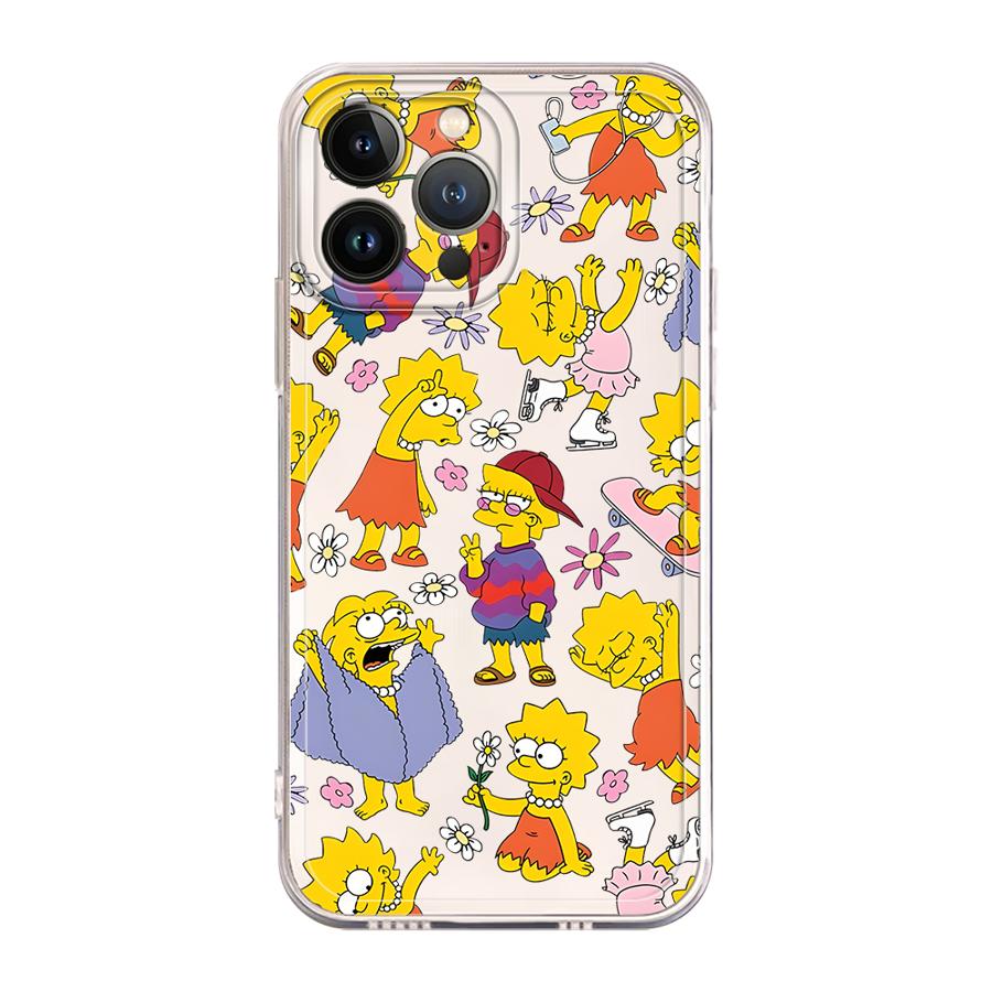 The S-simpsons Case for iPhone 17 Pro Max 11 15 XS Max Air 7 8 16 XR 13 Pro 14 Plus 12 Mini Soft Phone Cover