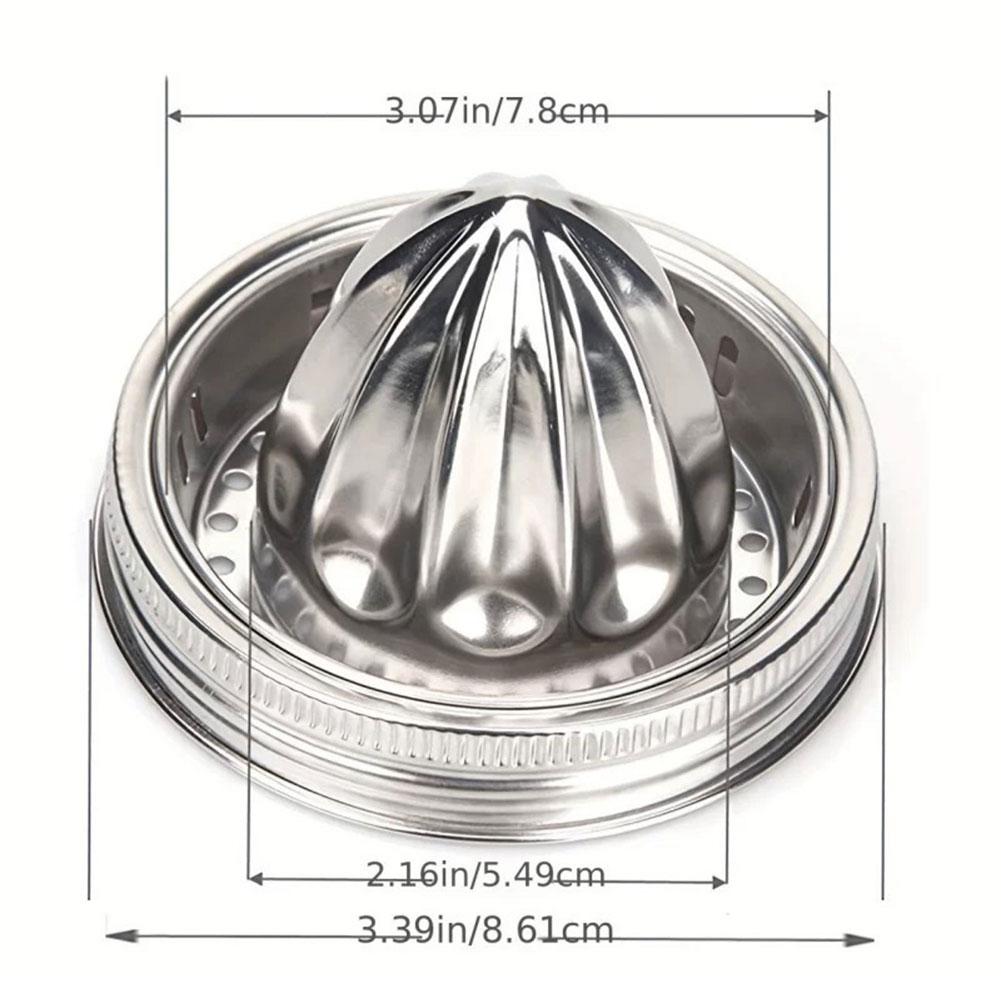 Stainless Steel Citrus Reamer Manual Juicer Lemon Juicer Citrus Juicer for Mason Jars