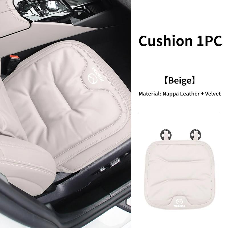 2025 Hot For Mazda 3 6 2 5 Axela Atenza CX3 CX5 MX3 MX5 MPE MS Universal Velour Car Seat Cover Leather Auto Backrest Protective