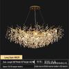 Luxurious K9 Crystal Branch Chandelier: Elegant Lighting for Living Rooms, Bedrooms, or Restaurants