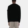 STONE ISLAND Solid Color Logo Crew Neck Long Sleeve Sweater Men Sweater Black 8015539FA-V0029