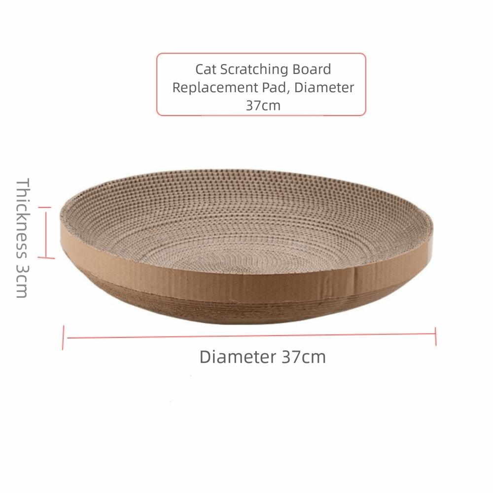 

2 in1 Design Cats Scratching Board Replaceable Corrugated Paper Durable Cat Toys Eco-Friendly Scratch Couch Bed Cat Training