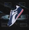Men's Retro Low-Top Leather Running Shoes - Casual Fashion Sneakers for Spring and Autumn