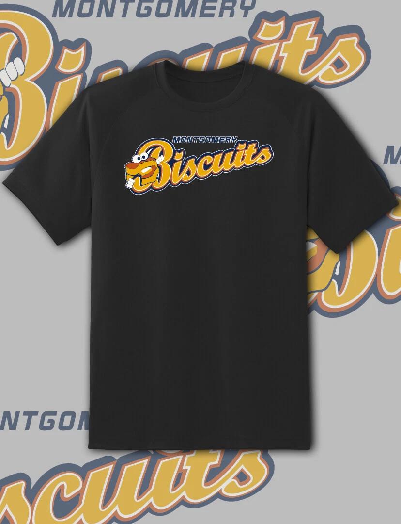 Montgomery Biscuits logo Milb T Shirt Youth M - Adult 6XL Fast Ship! XL