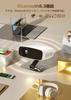 VOSCORDER Compact Projector with Ceiling Ceiling and Wall Mount Wired 1080P 4K Bluetooth HiFi Large Compatible with DVD and Japanese Instruction
