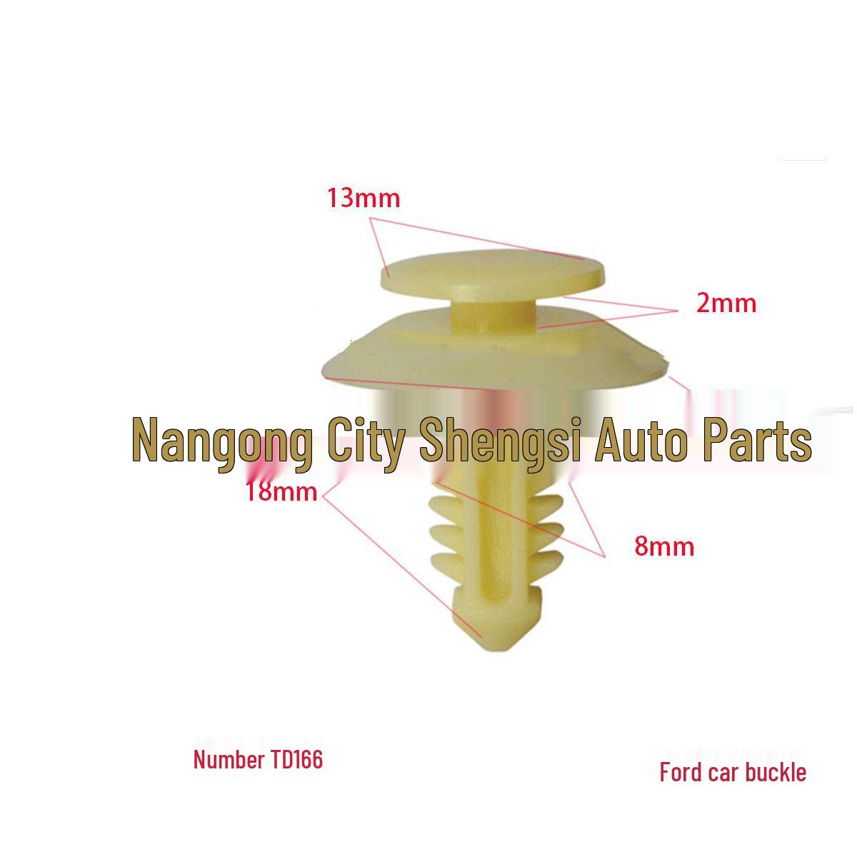

Ford Car Interior Trim Clips - Universal Buckles for Decorative Panel Installation 10000 pcs