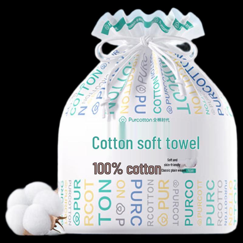 PurCotton настенные мягкие хлопковые рулонные салфетки