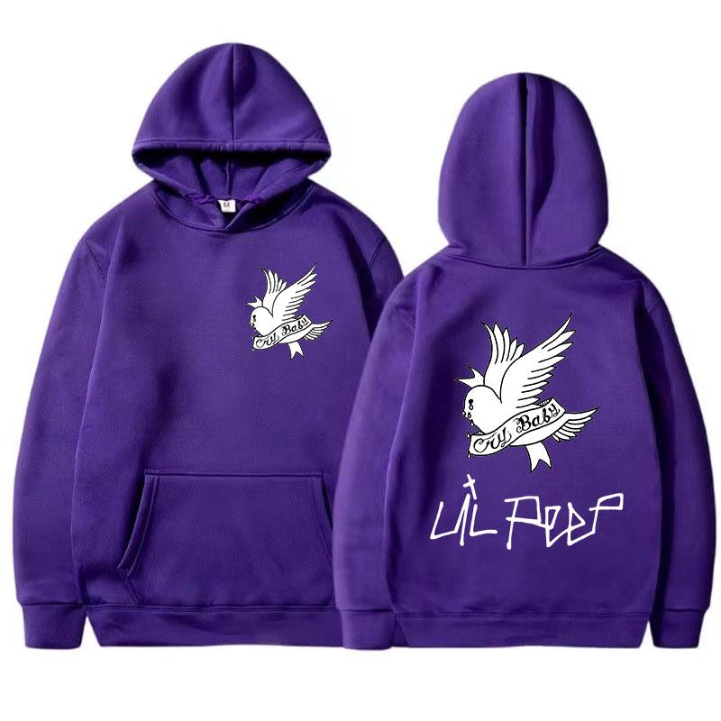 Nové Autunm Women Lil Peep Mikiny s potiskem Dámské Unisex Lil Love Streetwear Móda Ležérní Hip Hop Mikiny Oblečení
