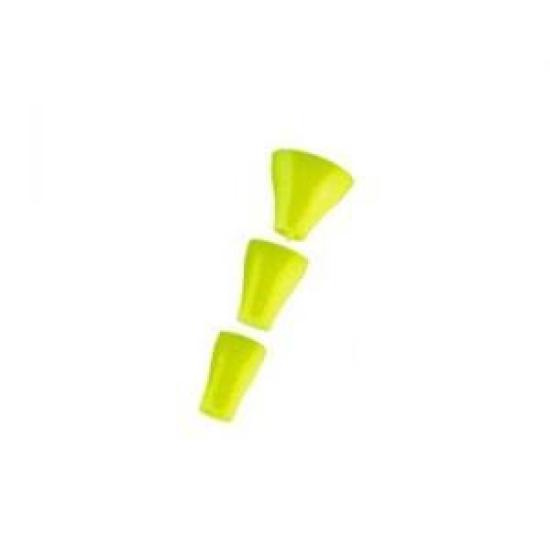 Tsuiken Value Pack Tide Receiver Float Rubber, Medium, Yellow