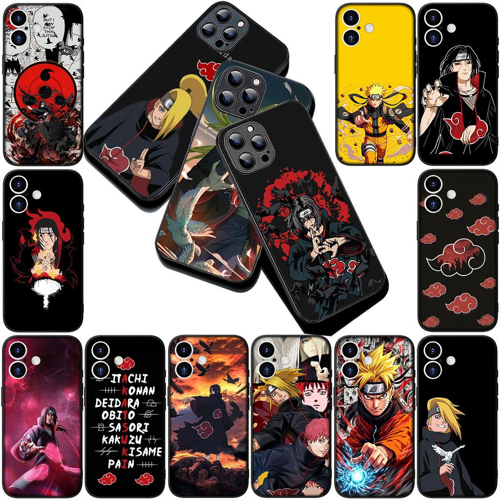 Phone Cover for Samsung Galaxy S22 S21 S20 FE Ultra Plus A07 A17 A15 A16 A25 A57 A37 Case Akatsuki Deidara Narutos Itachi Uchiha