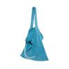RHEEMIN Suede Letter Bag   Sky Blue
