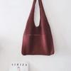Casual Rattan Women Handbags Summer Beach Straw Bags Wicker Woven Female Large Capacity Lady Buckets Bag Travel Purse Woven Shoulder Bag Women