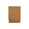 100% Wool Scarf Women Slim Knit Lightweight Elegant Neck Warmer In Chic Neutral Tones