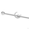 Elegant Stainless Steel Barbell Jewelry for Special Occasions