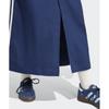 Adidas Cotton Twill Midi Skirt   Navy Ix1039