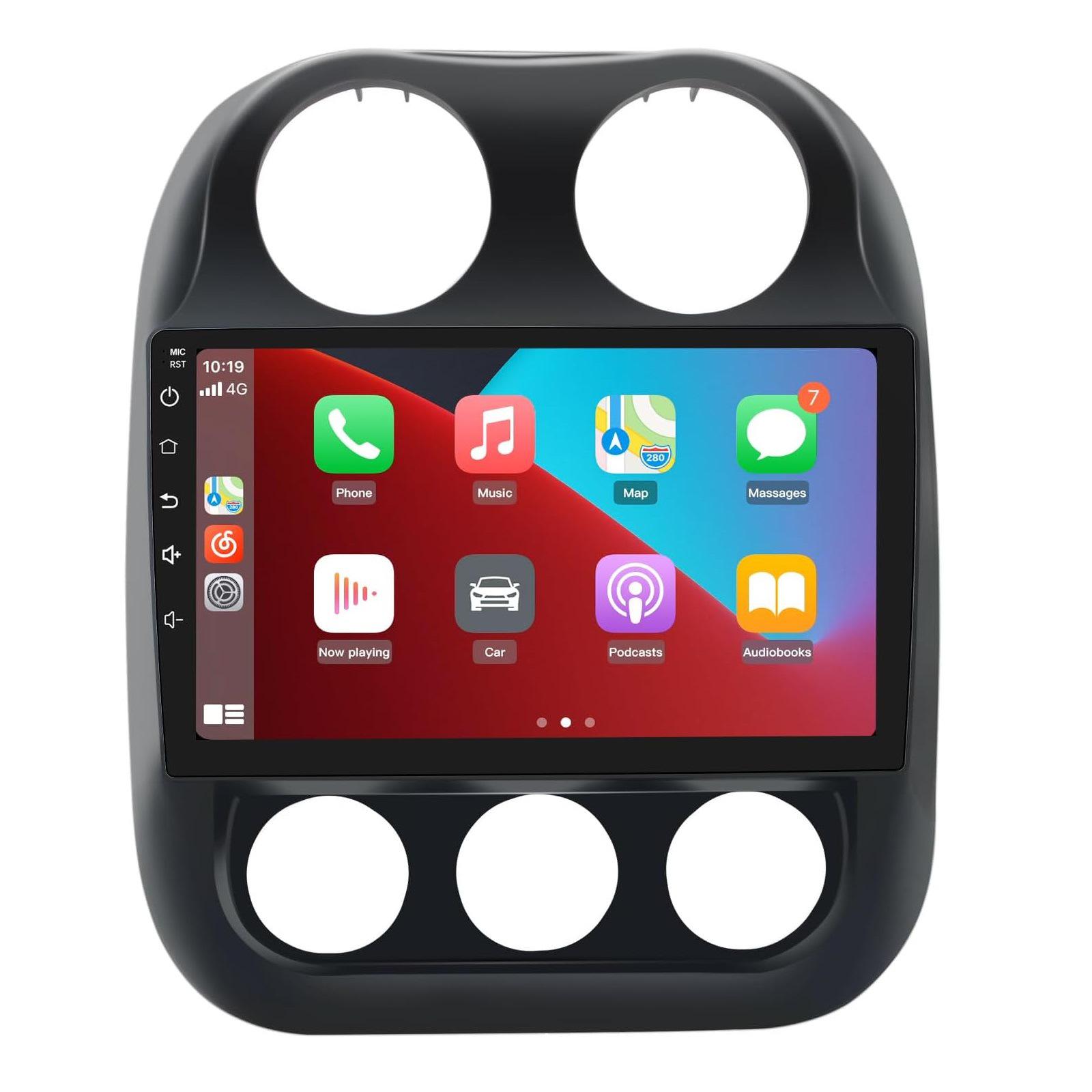 

Беспроводная система навигации CarPlay Android для Jeep Compass 2009-2016 Special Price 2+32GB