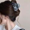 Korean Dyeing Acrylic Hair Claw For Women Girls Vintage Elegant Large Size Shark Clips Hair Claw Barrettes Hair Accessories