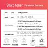 Sharp SF-30CT Series Original 4-Color Toner Cartridge Set