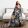 Fullmetal Alchemist  Super Soft Blankets  Girls Boys Plush Bedding Throws Pattern Couch Chair Flannel Bedspread Sofa Bed Cover