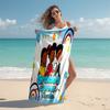 Personalized Customized Proof Beach Towel with Gracies Corner Pattern - Soft, Absorbent,quick-drying,perfect Swimming,camping&bathing