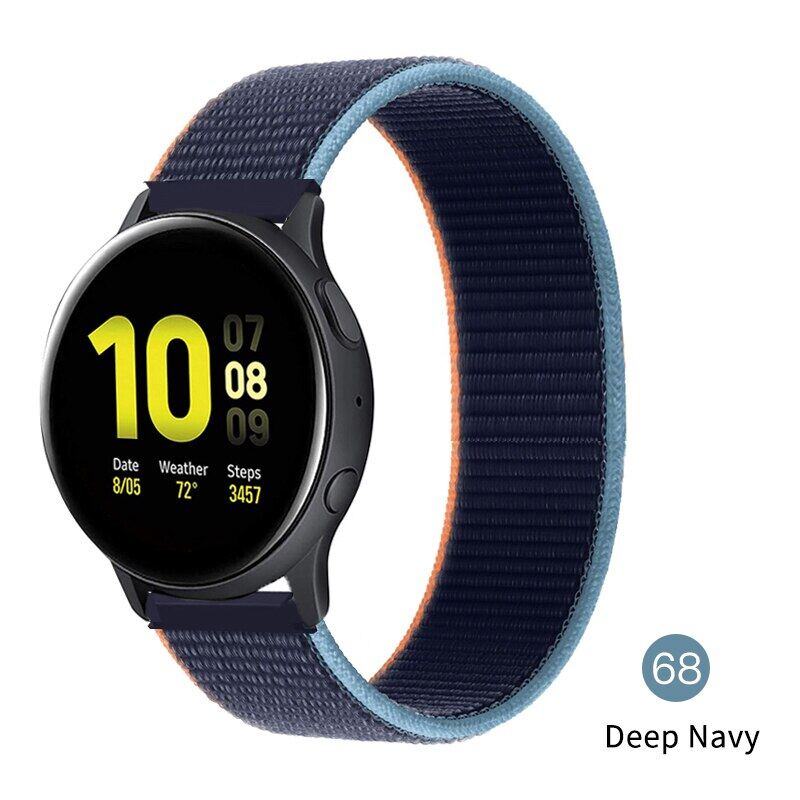 22MM náhradní řemínek příslušenství pro řemínek chytrých hodinek SUUNTO 5 PEAK / SUUNTO 9 PEAK Sportovní nylonový náramek na hodinky