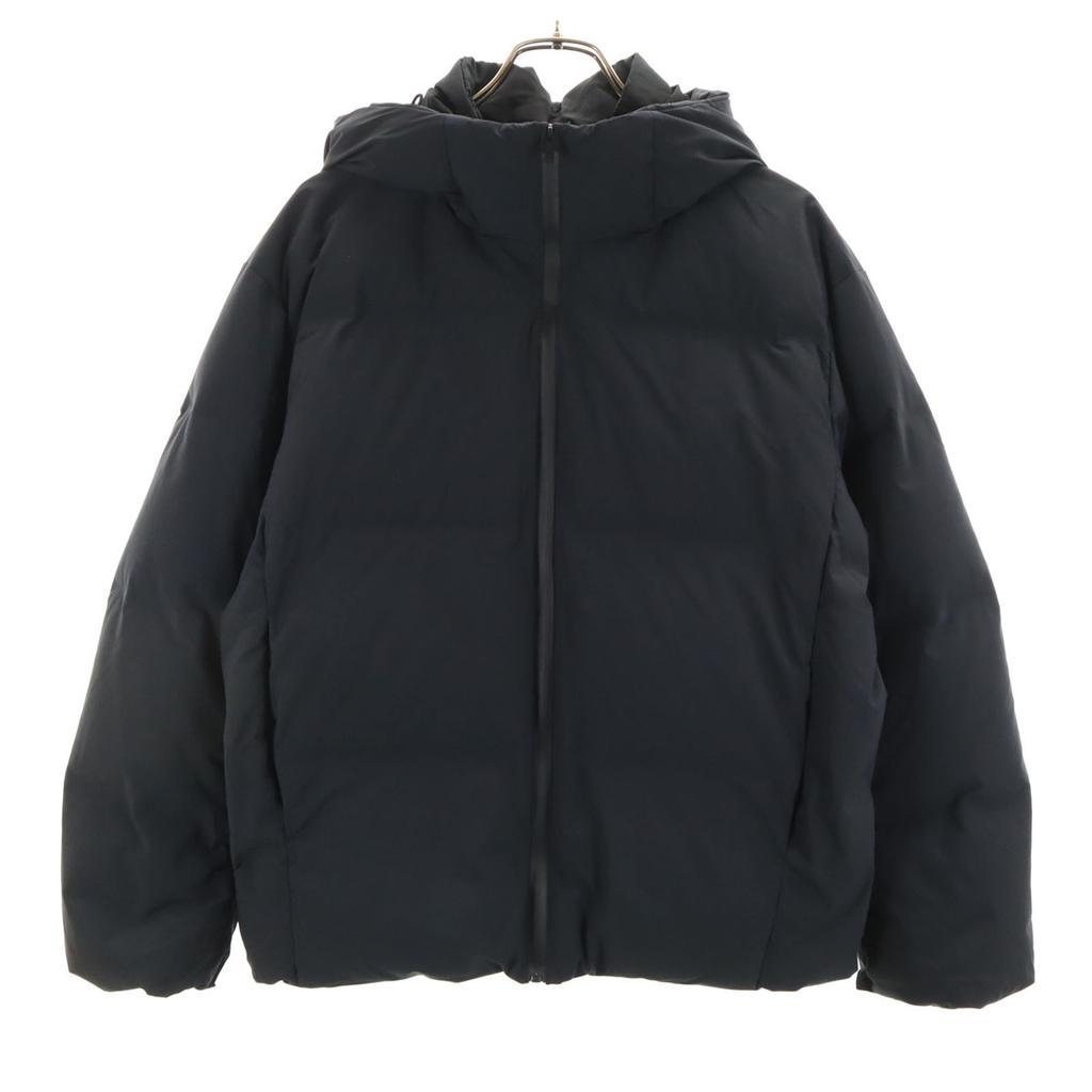 Uniqlo Long Sleeve Seamless Down Parka L Black Women Used