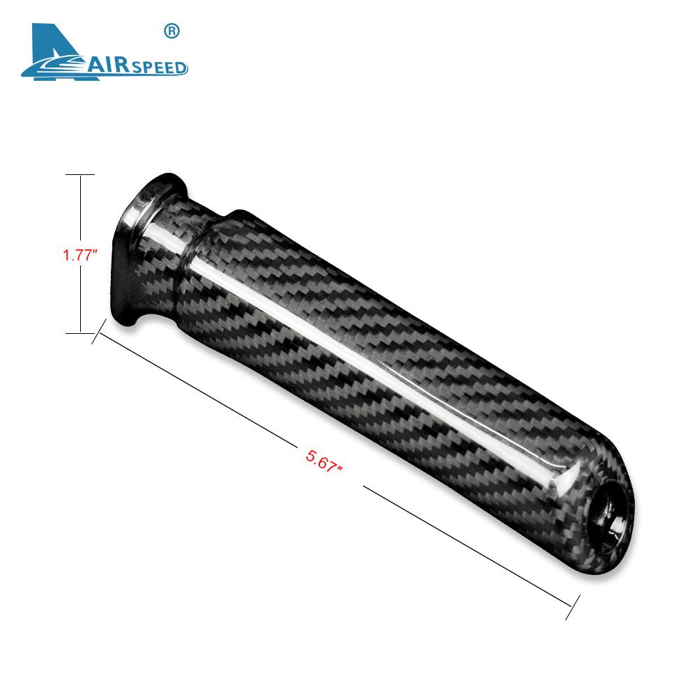 Real Hard Carbon Fiber Replace Cover for Subaru WRX 2014-2020 Forester 2008-2019 LHD RHD Car Handbrake Grips Cover Interior